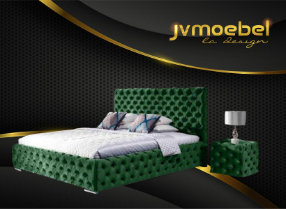 Bed Bedroom Set Design Furniture Modern Luxury Beds Chesterfield Green 140x200